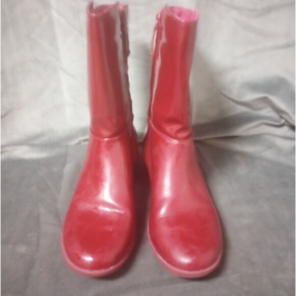 Ugg Burgundy Waterproof Rain Snow Boots Size 6 EUC - Picture 4 of 12